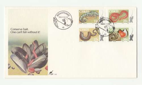 1984 Ciskei Ocean Bait FDC 1.10