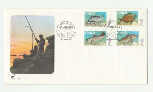 1985 Ciskei Coastal Angling FDC 1.13