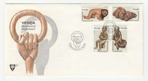 1980 Venda Wood Carving FDC 1.2