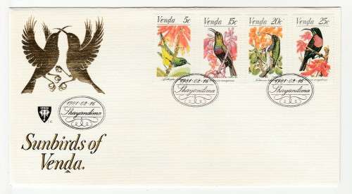 1981 Venda Sunbirds of Venda FDC 1.6