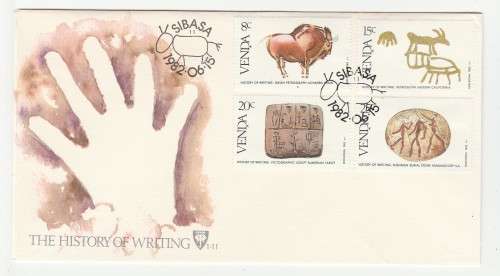 1982 Venda The History of Writing FDC 1.11