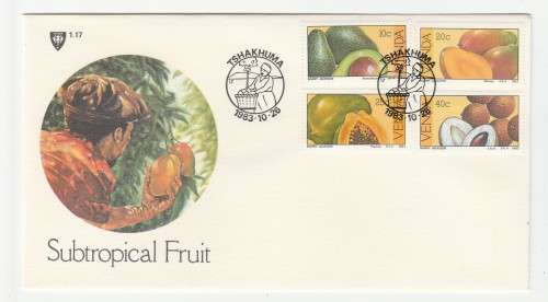 1983 Venda Subtropical Fruit FDC 1.17