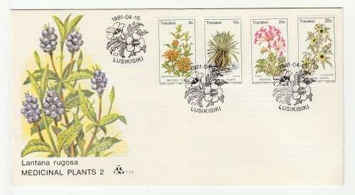 1981 Transkei Medicinal Plants 2 FDC 1.22