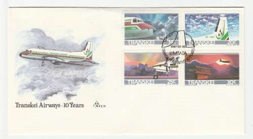 1987 Transkei Airlines FDC 2.11