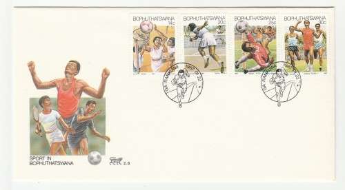 1987 Bophuthatswana Sport in Bophuthatswana FDC 2.6