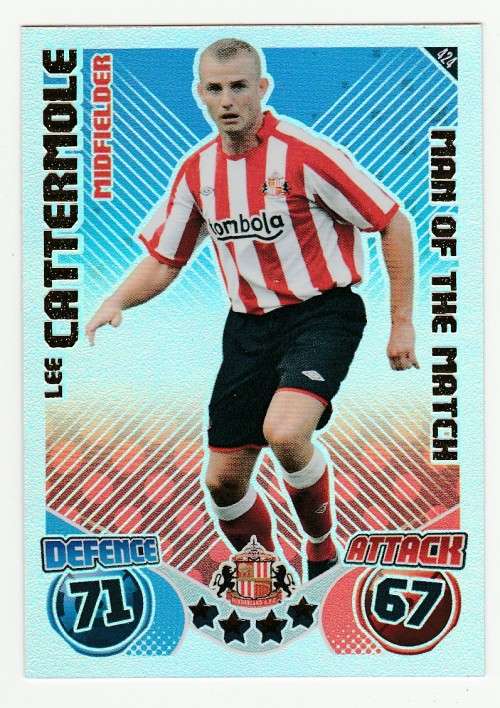 Topps Match Attax PL 2010/2011 - Man of the Match - Lee Cattermole