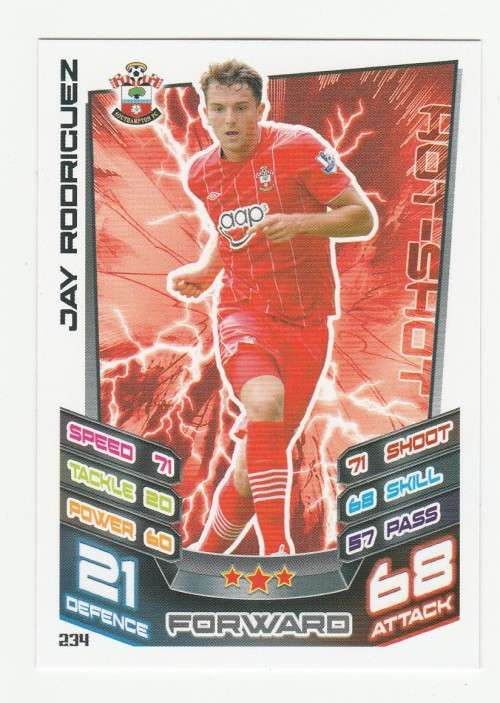 Topps Match Attax PL 2012/2013 - Southampton - Jay Rodriquez
