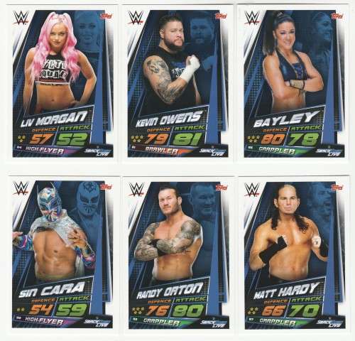 Topps Slam Attax Universe - Smack Down Live Set