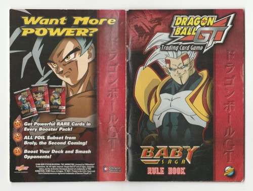 Dragon Ball GT - Battle Demo, Checklist Sheet & Rule Book