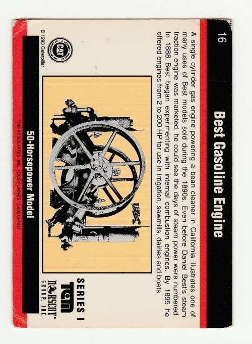 1993 TCM Caterpillar Earthmovers Series I Best Gasoline Engine 16