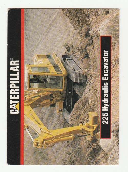 1993 TCM Caterpillar Earthmovers Series I 225 Hydraulic Excavator 30