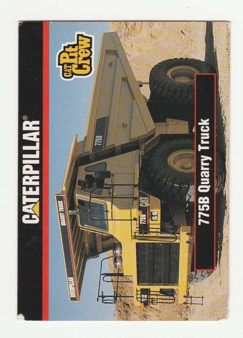 1993 TCM Caterpillar Earthmovers Series I 755B Quarry Truck 48