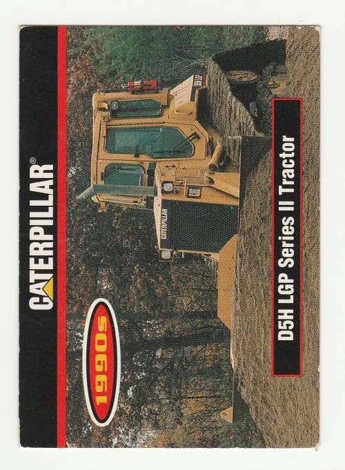 1993 TCM Caterpillar Earthmovers Series I D5H LGP Series II Tractor 54