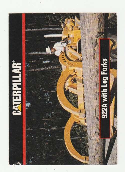 1993 TCM Caterpillar Earthmovers Series I 922A with Log Forks 59
