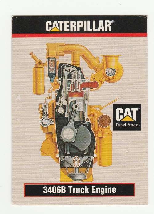 1993 TCM Caterpillar Earthmovers Series I 3406B Truck Engine 68