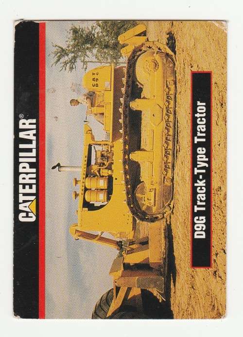 1993 TCM Caterpillar Earthmovers Series I D9G Track-Type Tractor 76