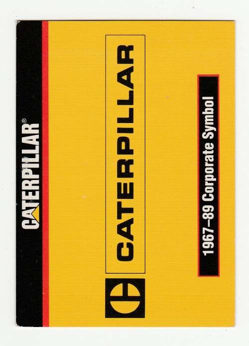 1993 TCM Caterpillar Earthmovers Series I 1967-89 Corporate Logo 83
