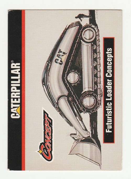 1993 TCM Caterpillar Earthmovers Series I Futuristic Loader Concepts 85