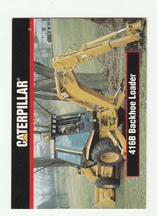 1993 TCM Caterpillar Earthmovers Series I 416B Backhoe Loader 94