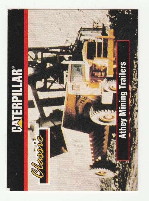 1993 TCM Caterpillar Earthmovers Series I Athey Mining Trailers 96