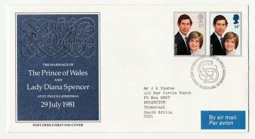 British 1981 The Royal Wedding Cover