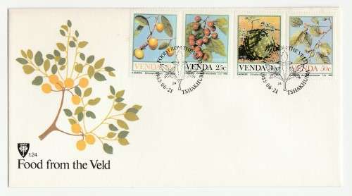 1985 Venda Food From The Veld FDC 1.24