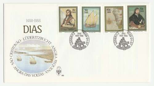 1988 South-West Africa Bartolomeu Dias FDC 60