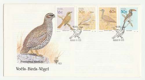 1988 South-West Africa Birds FDC 63
