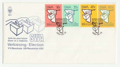 1989 South-West Africa Election FDC 66.1