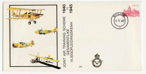 1987 RSA Joint Training Scheme 1940-1945 # 6614/7000 Commemorate FDC SAAF 29b  Set