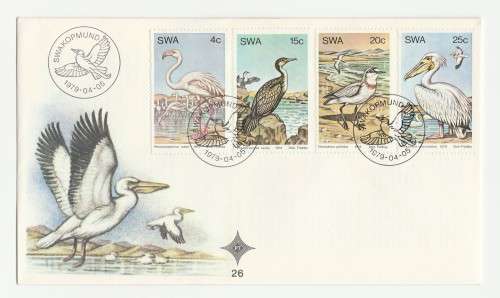 1979 South-West Africa Waterbirds of the Namib FDC 26