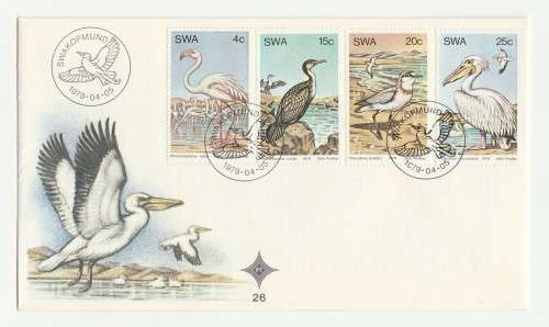 1979 South-West Africa Waterbirds of the Namib FDC 26