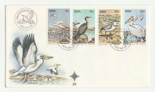 1979 South-West Africa Waterbirds of the Namib FDC 26