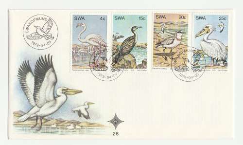 1979 South-West Africa Waterbirds of the Namib FDC 26