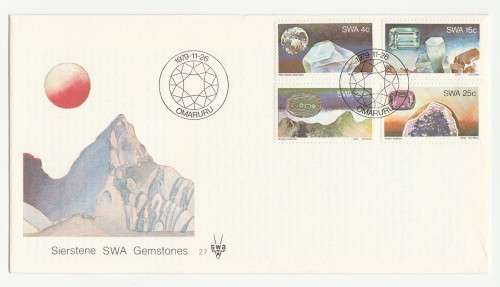 1979 South-West Africa Gemstones FDC 27
