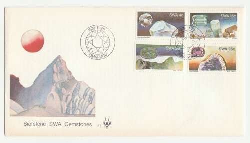 1979 South-West Africa Gemstones FDC 27