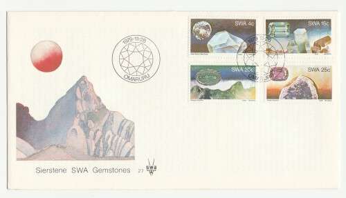 1979 South-West Africa Gemstones FDC 27