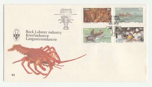 1983 South-West Africa Rock Lobster Industry FDC 43