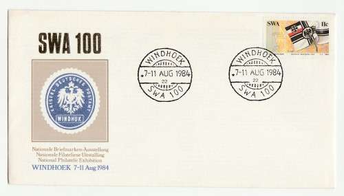 1984 South-West Africa National Philatelic Exhibition Commemorative Cover