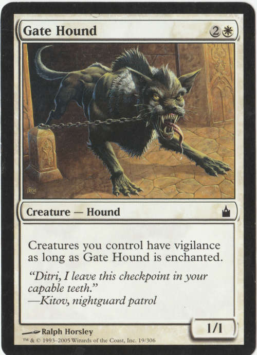 Magic the Gathering - Gate Hound (Common)