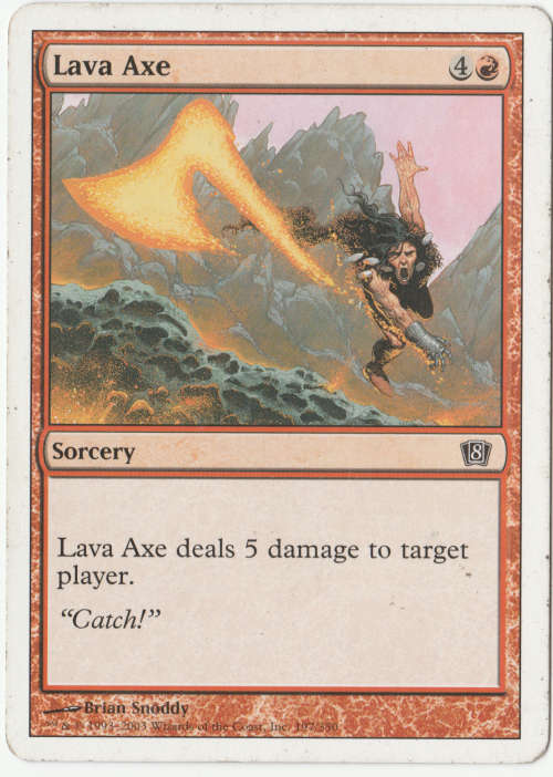 Magic the Gathering - Lava Axe (Common)
