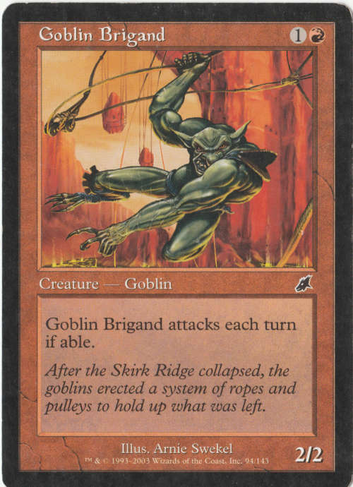 Magic the Gathering - Goblin Brigand (Common)