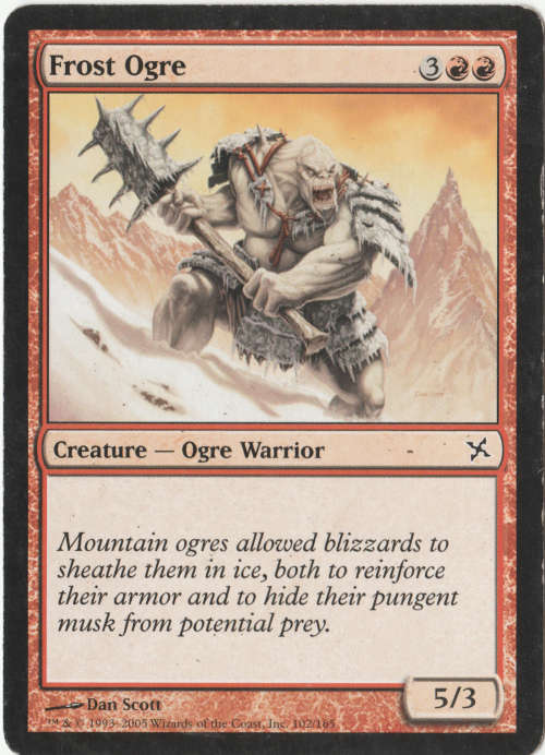 Magic the Gathering - Frost Ogre (Common)