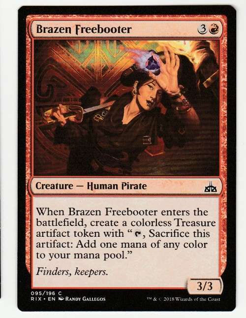 Magic the Gathering 2018 (NM) - Brazen Freebooter - Common - Rivals of Ixalan