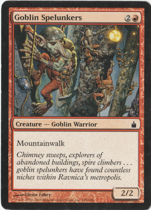 Magic the Gathering - Goblin Spelunkers