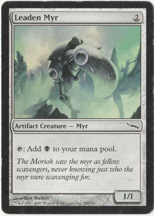 Magic the Gathering - Leaden Myr