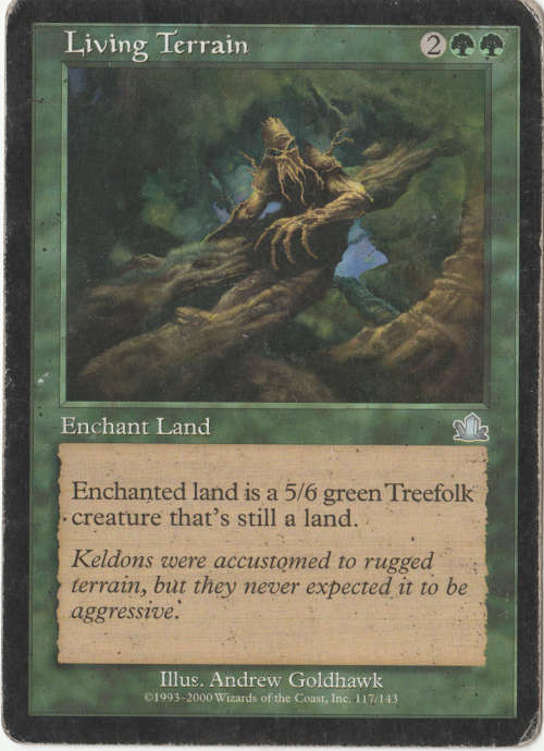 Magic the Gathering - Living Terrain