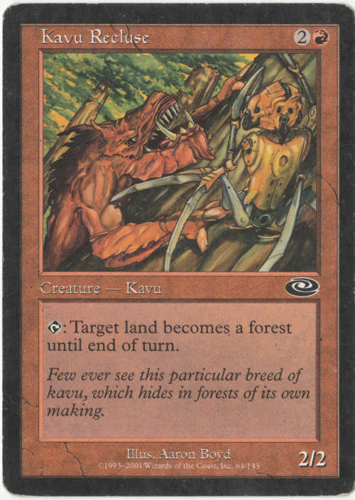 Magic the Gathering - Kavu Recluse