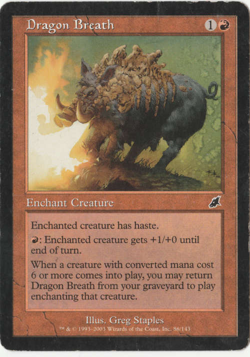 Magic the Gathering - Dragon Breath
