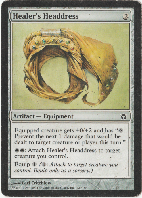 Magic the Gathering - Healer`s Headdress